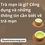 Trà Mạn Sen Là Gì